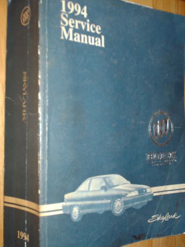 1994 buick skylark shop manual / original service book!