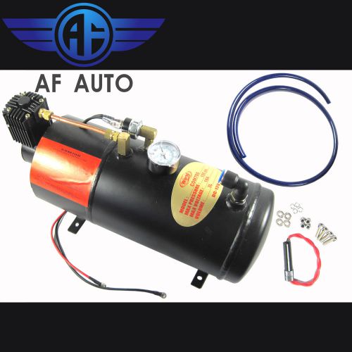 Dc 12v 150psi truck pickup on board air horn air compressor with 3 liter tank