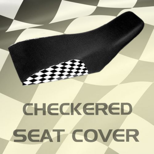 Yamaha raptor 50  checkered seat cover  #kkk16604 oie8614