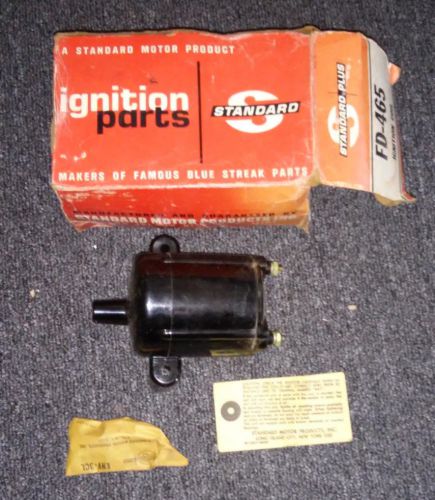 Vintage standard motor products ignition coil fd-465 - new in box