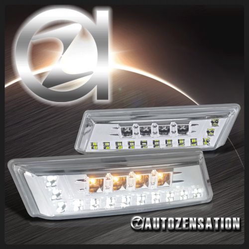 1998-2000 gs400 ls400 2001-2005 gs430 is300 clear led bumper side markers lights