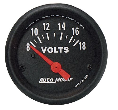 Auto meter 2645 2 1/16&#034; voltmeter 8-18 volts