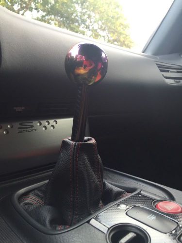 Honda s2000 neo chrome weighted shift knob + 3inch extension! 10x1.5
