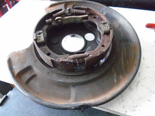 91 92 93 94 95 acura legend right rear emergency brake plate and shoes 2d and 4d