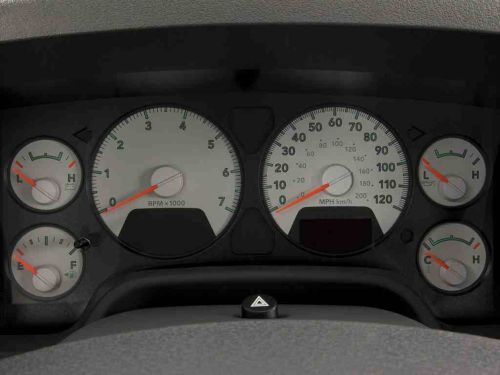 Repair svc tach only 2006 dodge ram instrument panel gauge cluster speedometer