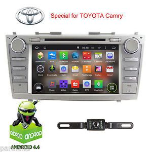 Hd 8&#034; dual zone gps navi android car stereo dvd player for toyota camry 07-2011