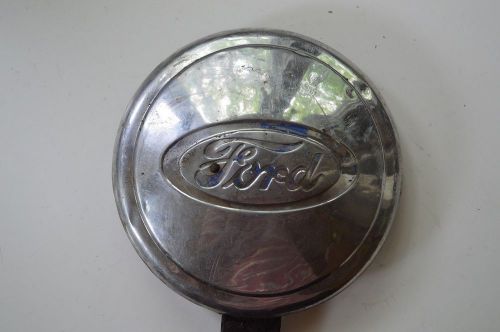 Vtg antique ford script locking spare tire hub cap 1935 1936 1937 1938 13 car