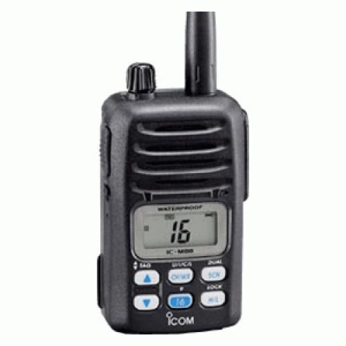 Icom #m88 01 - vhf marine mini handheld radio - 5w