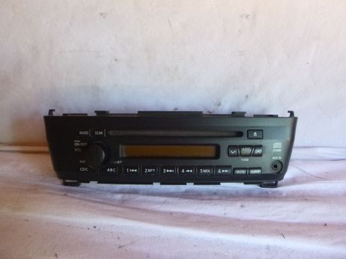 04-06 nissan sentra radio cd player face plate cy08b pb6858