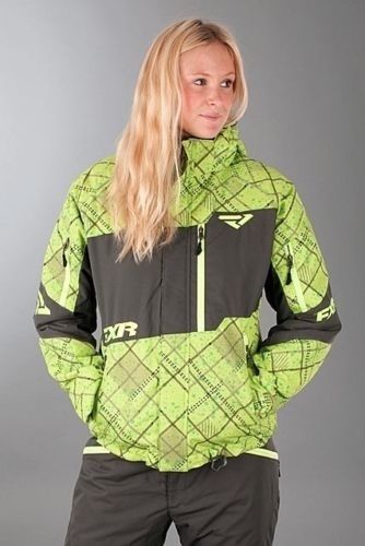 Fxr womens ladies fresh hivis illusion warm winter snowmobile jacket- 10 -sale