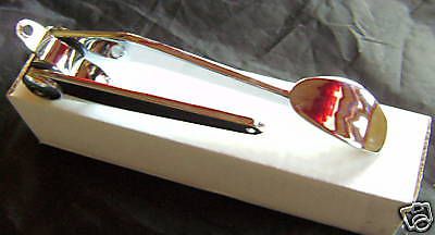 Gasser chrome spoon style gas pedal for your hot rod,rat rod,lead sled,low rider