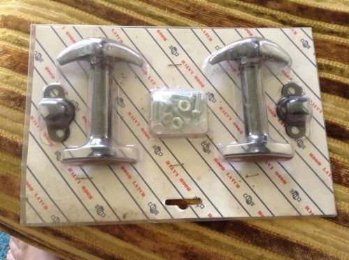 Nos ford model a hood latches 29 30 31 32 chevrolet dodge plymouth willys jeep