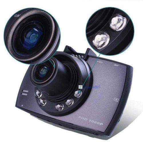 1080p 2.4&#039;&#039; screen car auto camera dash cam recorder night vision g-sensor dvr