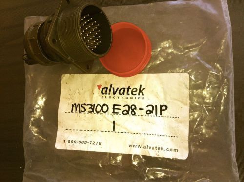Cannon (alvatek) ms3100 e28-21p plug male - new    (b22)