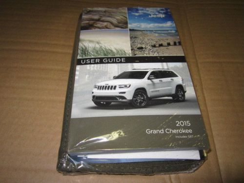 2015 jeep grand cherokee owners manual  new sealed  (oem)       - j2801