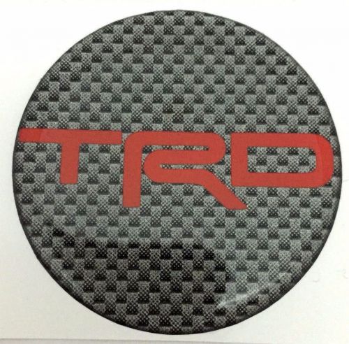X4 trd sticker rasin 50mm. wheel center caps emblem logo decal