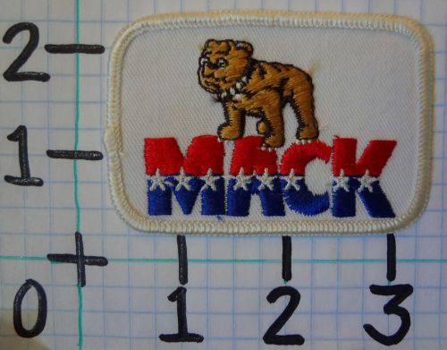 Vintage nos mack car patch from the 70&#039;s 001 truck big rig