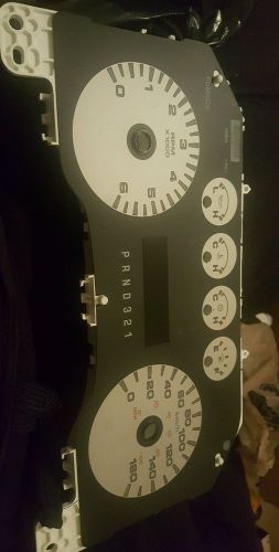 F350/ 250 instrument  cluster face