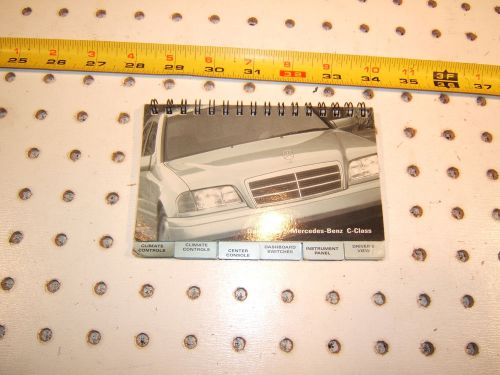 Mercedes 1995 c class c230/280/c36  owner&#039;s quick tips small oem 1 booklet,w202