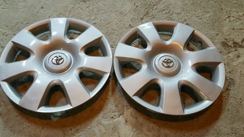 Toyota camry  15&#034; hubcap wheel cover 61115 pair of 2 free shipping 2002-04