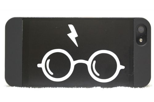 Harry potter glasses sticker vinyl decal cell phone car ipad choose size! v343