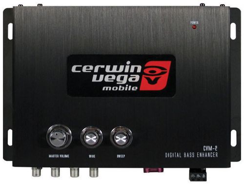 Cerwin vega cvm2 bass maximizer processor