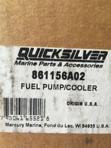 Oem mercruiser fuel pump/cooler kit 861156a02