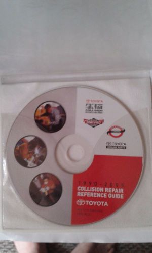 New toyota 1990 - 2005 collision repair reference guide unused as pictured