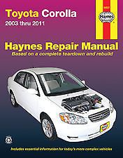 Toyota corolla repair manual 2003 - 2011