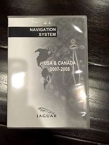 Genuine jaguar -2009 jaguar xf (usa/canada) navigation map release ver 2007-2008