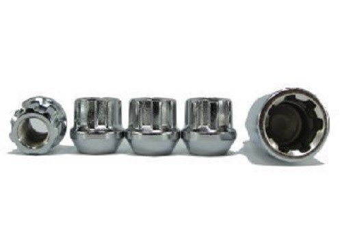 4pc lincoln mkx locking lug nuts custom open 1/2 wheel locks # ap-41405