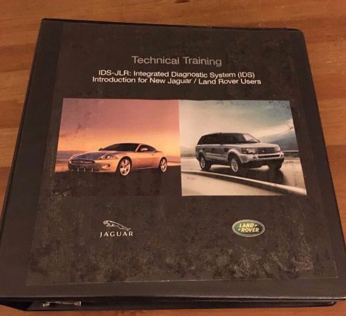 Jaguar technical training ids-jlr intro for new jaguar/land rover guide/manual