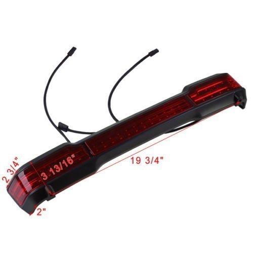 Led tail turn light wrap around light for tour pack