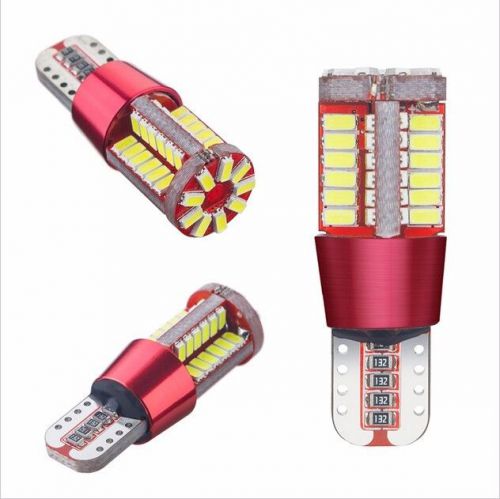 2pcs t10 57led 3014 smd dome reading light canbus error car auto wedge lights