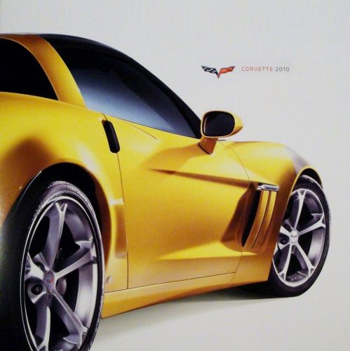 Corvette z06 2010 - dealer book brochure - chevrolet c6 - 10 zo6 ls7 427 - new