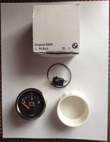 Bmw vdo volt meter gauge oem made in switzerland nib