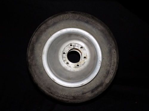 Go-kart tire and rim