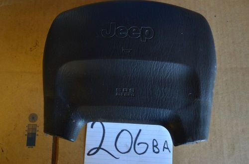 98 99 00 jeep cherokee sport driver airbag air bag wheel used #206-ba