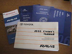 2006 rav4 rav 4 genuine oem owners manual