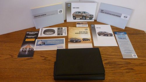 2014 volvo xc60 owners manual wallet set