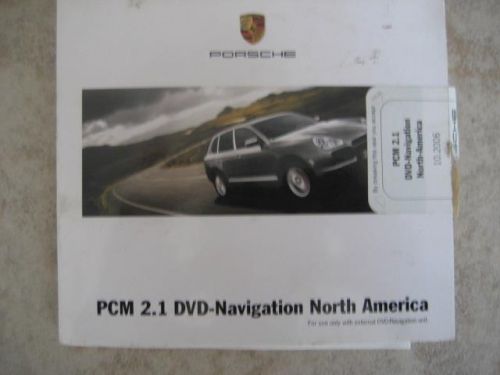 2006 porsche pcm 2.1 navigation north america dvd disc