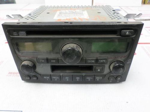Radio am-fm-cd-cassette honda pilot 2003 2004 2005 39100-s9v-a100 w/o nav oem