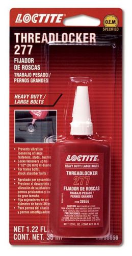 Loctite red 277 thread locker 36 ml bottle p/n 38656