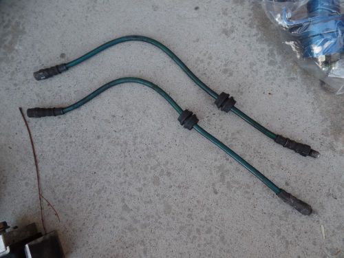 &lt; e36 bmw m3 318i 325i 328i- stainless steel front brake lines pair used 92-99