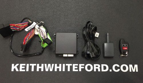 11 thru 14 f-150 ford oem bi-directional remote start &amp; security system kit