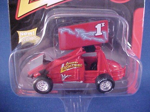 Sprint car outlaw racer diecast collectible in orig pkg