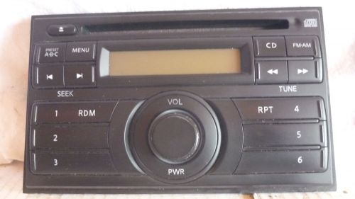 08-13 nissan xterra radio cd player faceplate replacement 28185-zs20a