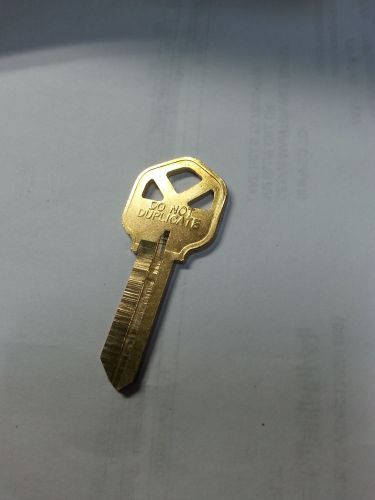 Key blanks for locksmith 10 kw1  do not duplicate key/ made in usa brs