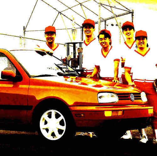 1994 volkswagen golf brochure -vw golf gl &amp; vw golf limited-volkswagen