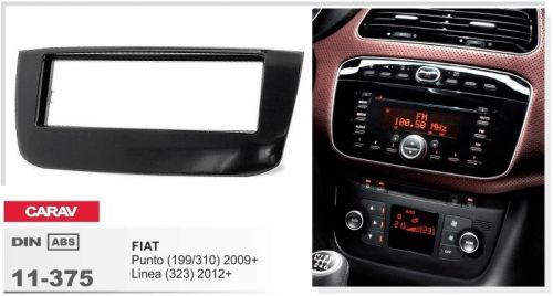 Carav 11-375 1-din car radio dash kit panel for fiat punto 2009+; linea  2012+